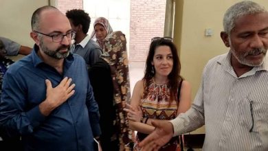 سفير إيطاليا لدى السودان في إفتتاح معرض البعثات الإيطالية العاملة بموقعي (صنم أبودوم) و (جبل البركل)