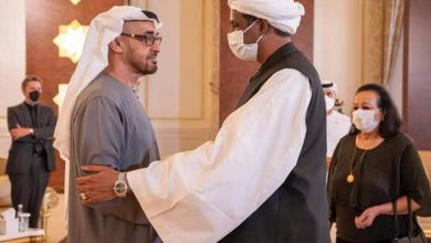 محمد حمدان دقلو ومحمد بن زايد آل نهيان