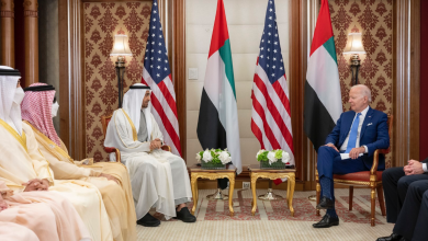 محمد بن زايد وبايدن
