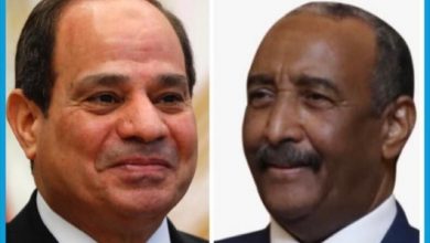 عبدالفتاح البرهان_عبد الفتاح السيسي