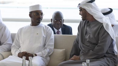 رئيس الإمارات يبحث مع الرئيس الانتقالي لتشاد العلاقات الثنائية
