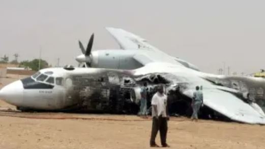 طائرة الانتينوف المنكوبة