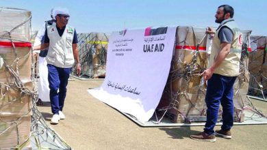 ما يقرب من 172 طناً تحوي أكثر من 6000 من السلال الرمضانية إجمالي المساعدات خلال شهر رمضان المبارك