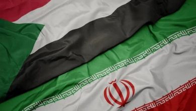 علم إيران والسودان