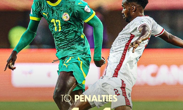 صورة من مباراة السودان والسنغال ضمن بطولة الأمم الإفريقية للمحليين 2024،