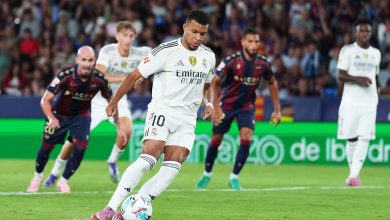 مبابي ينفذ ركلة جزاء بأسلوب بانينكا في مباراة ريال مدريد ضد ليفانتي