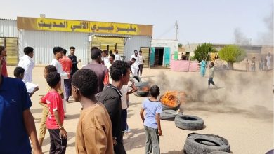 تظاهرات عبري
