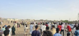تظاهرات عبري