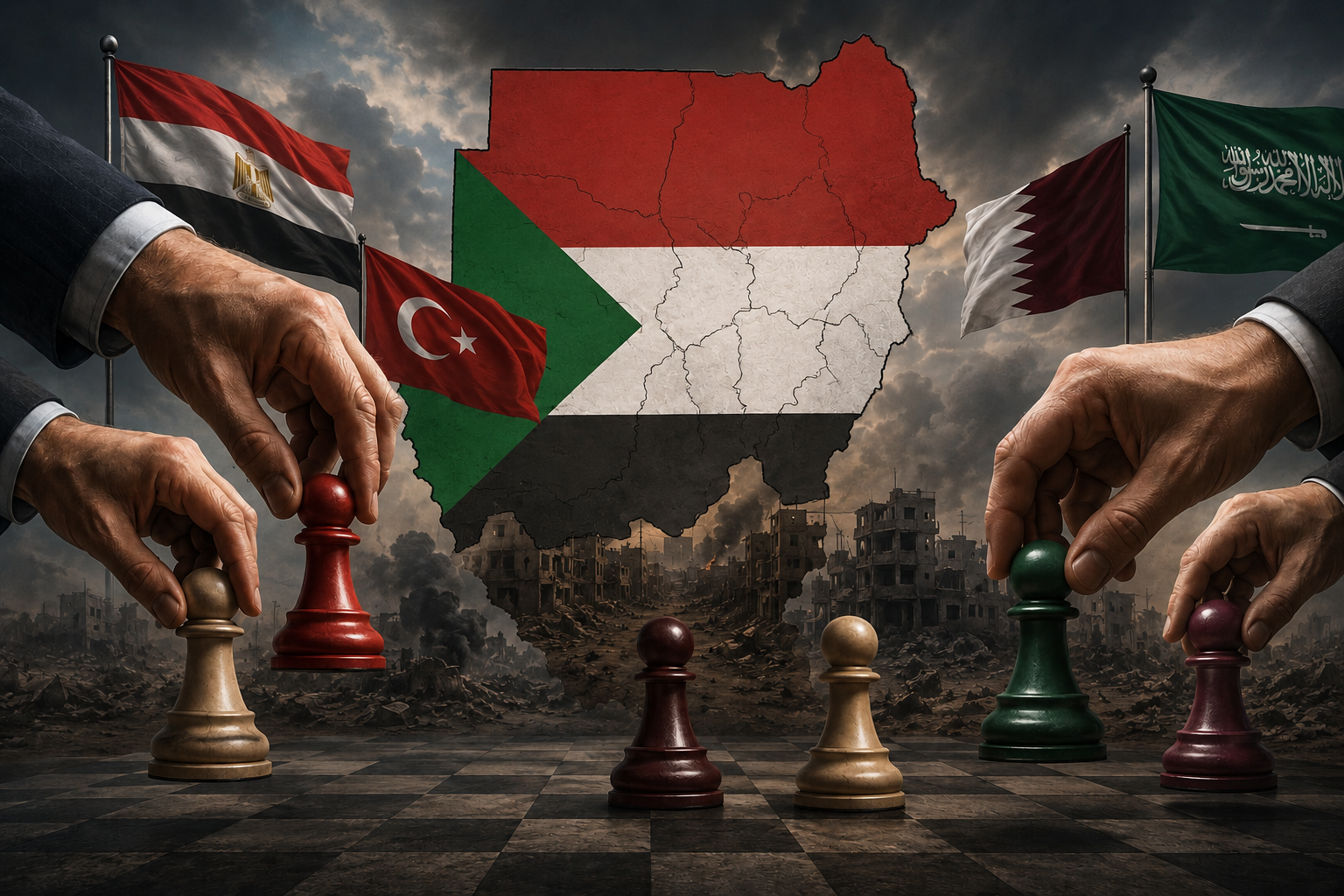 تعدد الأدوار الإقليمية: كيف ساهمت مصر وتركيا وقطر والسعودية 