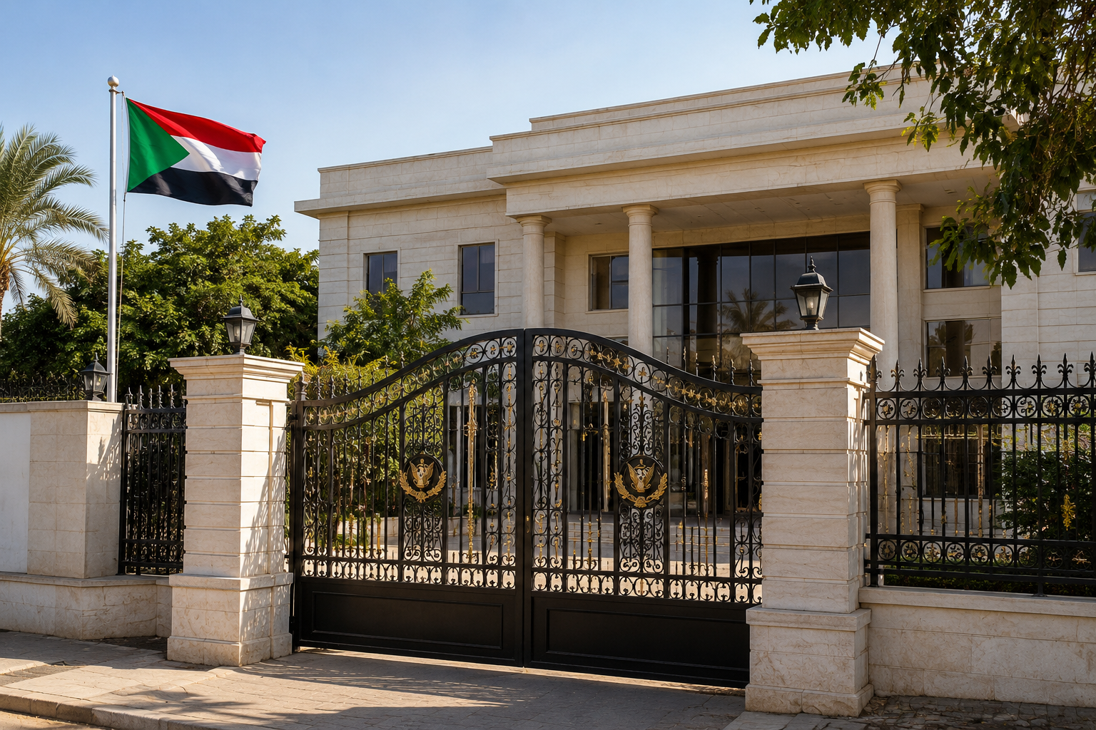 وفاة سوداني داخل السفارة السودانية بالقاهرة أثناء استكمال إج