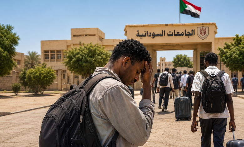 الطلاب السودانيين
