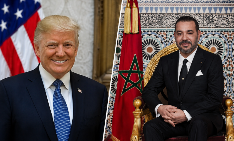 ترامب ومحمد السادس