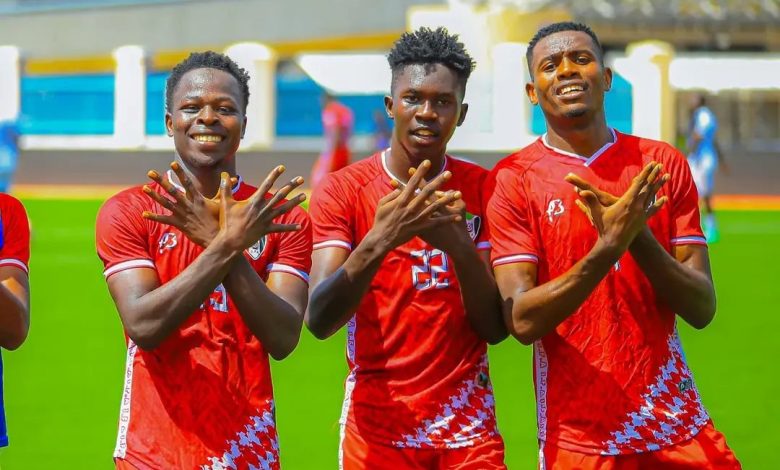 منتخب السودان تحت 20 عامًا في بطولة سيكافا يظهر في صورة رياضية مرتبطة بتأهله إلى نهائي تصفيات كأس أمم إفريقيا للشباب 2027 بعد الفوز على منتخب أوغندا بنتيجة 3-2 في نصف النهائي