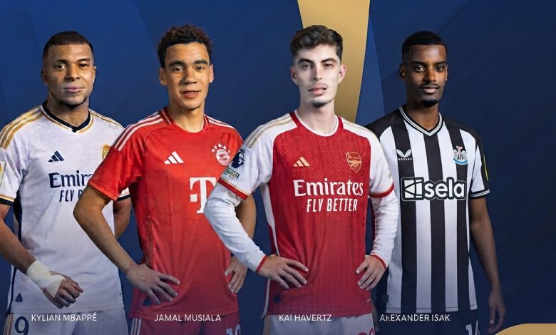 نجوم كرة القدم الأوروبية مبابي وموسيالا وهافيرتز وإيزاك بقميص انديتهم خلال التوقف الدولي وسط مخاوف من الإصابات