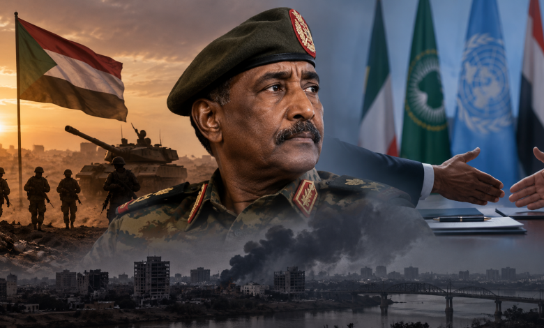 البرهان وإدارة الحرب